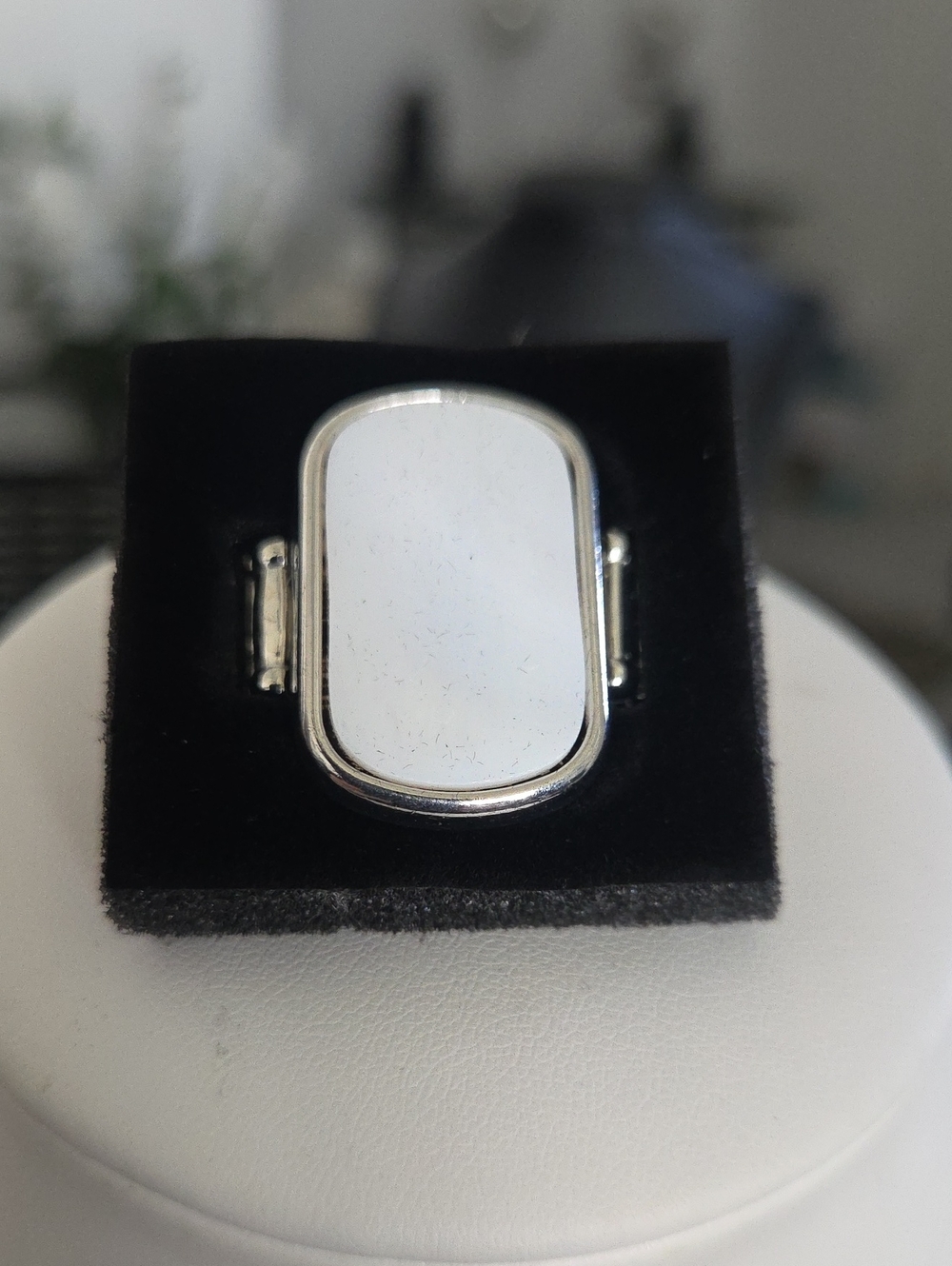 Paparazzu Total Tranquility White Ring NWT